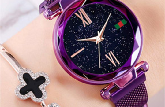 Starry Sky Watch - эксклюзивные женские часы в наборе с браслетами